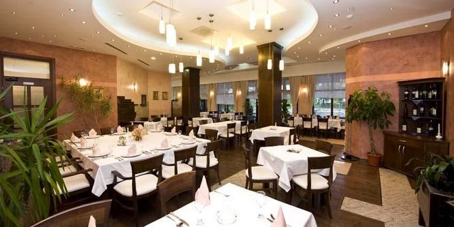 Hotel Opal Exclusive Біхач Ресторан фото